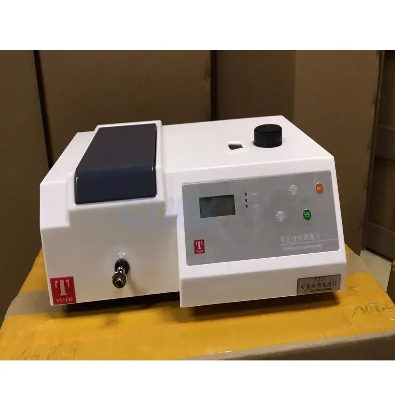 721Visible Spectrometer Wavelength 325-1050nm UV Spectrophotometer Tester Precision UV-Vis Photometer With Analyser Cuvette Kit 3