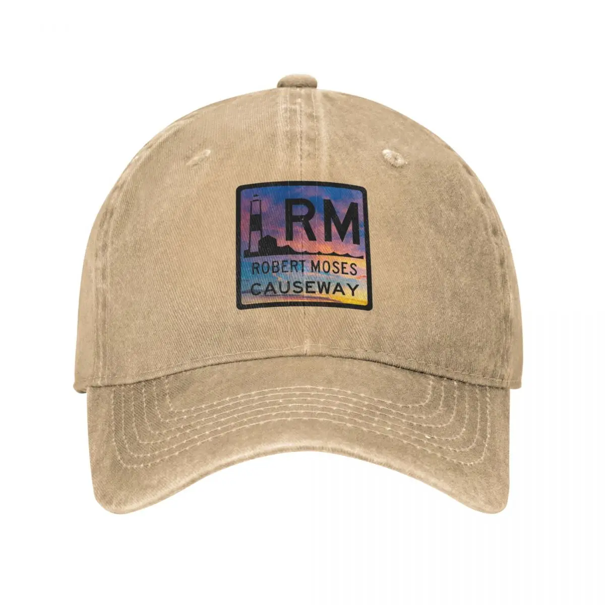 

Robert Moses Causeway - Long Island Parkway Shield - Sunset Parkway Sign Cap Cowboy Hat Hat beach baseball hat cap men's Women's