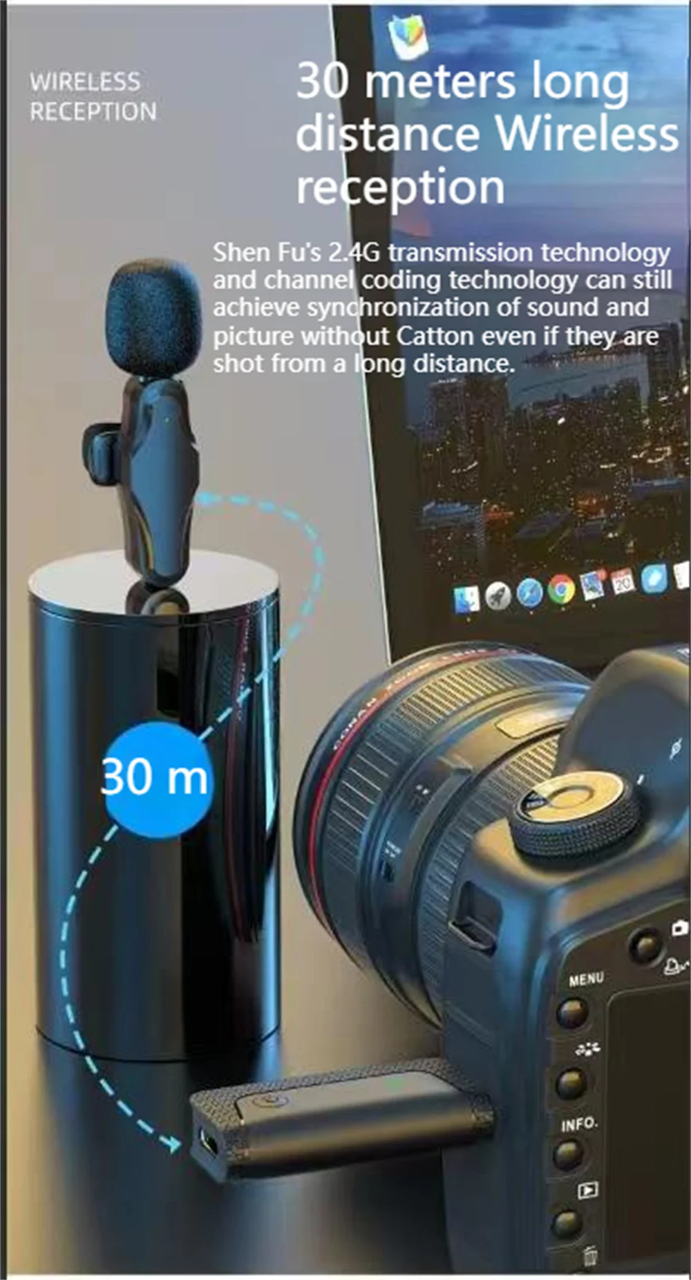 AUX para megafones, alto-falante amplificador, câmera, computador, telefone móvel, 3.5mm, 2023