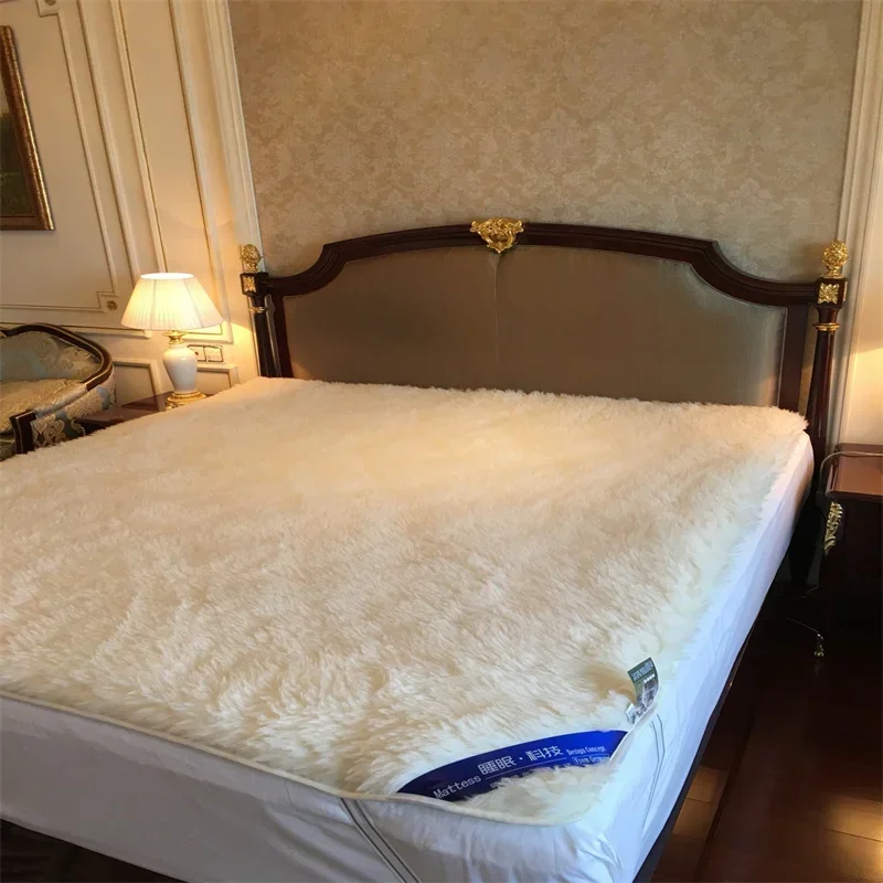 Australian Pure Wool Mattress Pure Cotton Wool Soft Winter Quick Heating Warm Bedroom Mattress Cushion