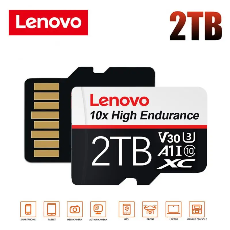 Lenovo 2Tb 1Tb Micro Tf/Sd Card 512Gb Mini Sd Card 128Gb Sd/Tf Flash Memory Card 256Gb Tf Flash Card Per Nintendo Switch Phone
