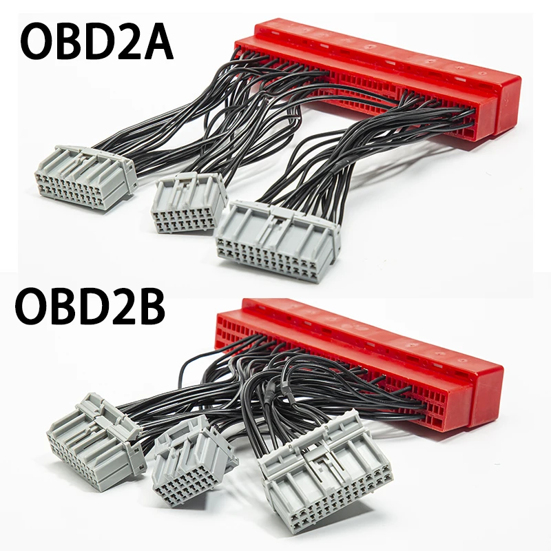 

Автомобильный жгут проводов OBD2A /OBD2B на OBD1