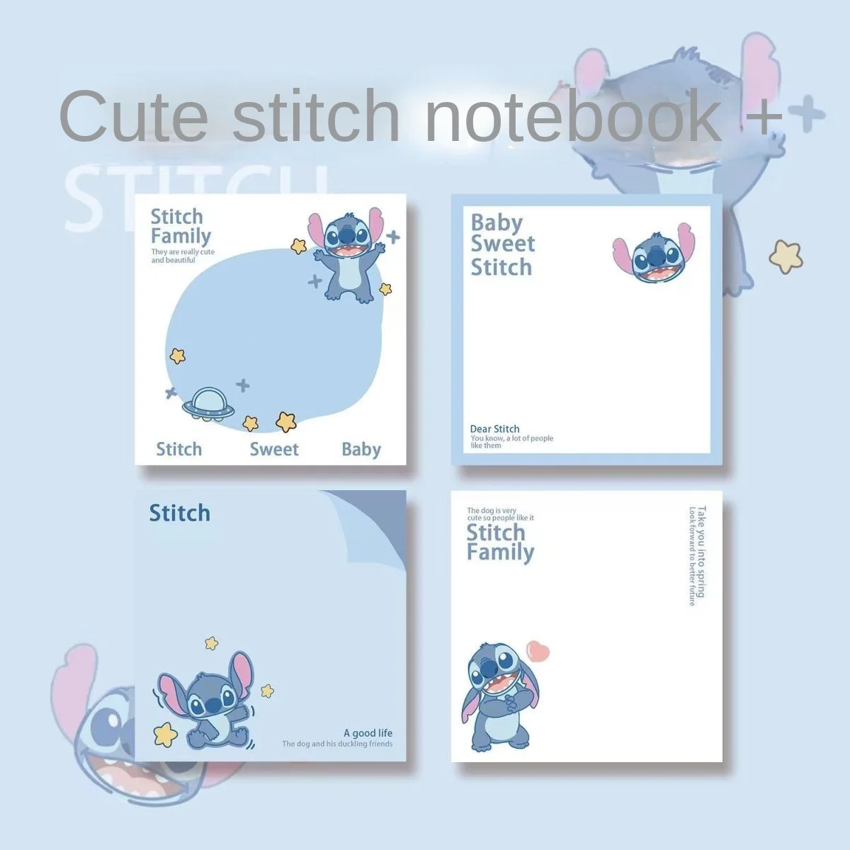 Carnet de Notes A5 Stitch Disney - Keepin' It Cool sur Kas Design