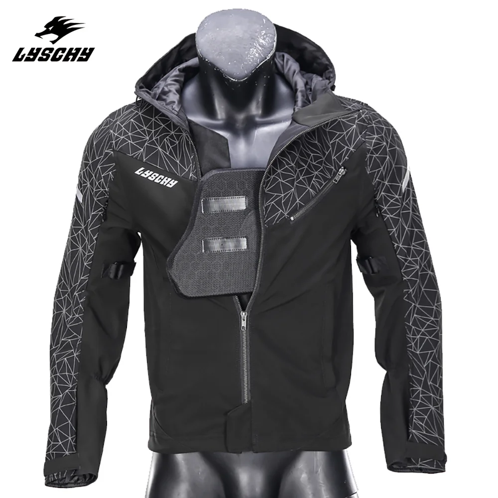 Motorcycle Jacket Men Waterproof Motocross Jacket Moto Suit Motorbike Riding Motorcycle Protection For 4 Season