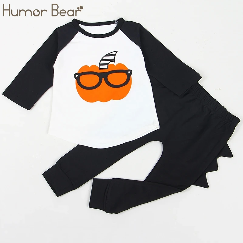 

Humor Bear Baby Clothes Set New Spring Autumn Top+Pant 2Pcs Clothing Sets Baby Toddler Clothes Boys Clothes Baby Halloween Cost