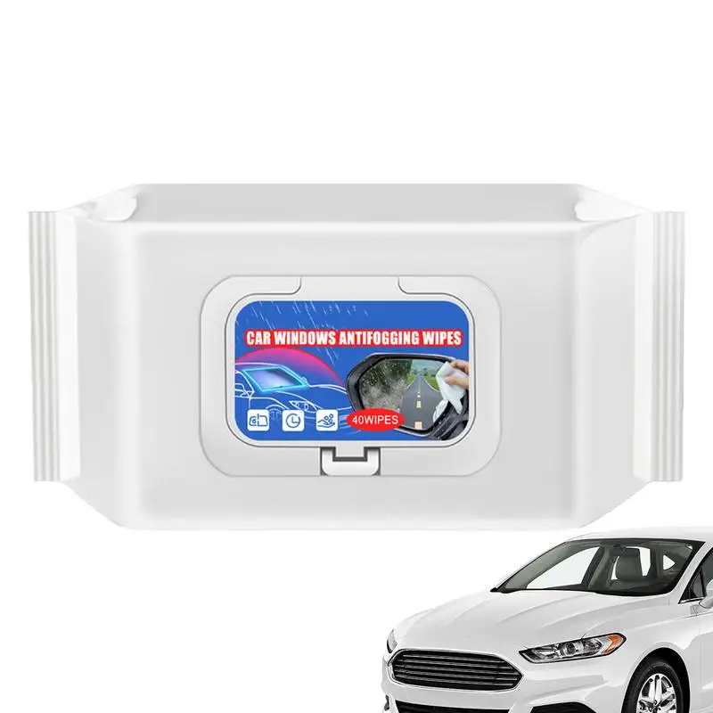 

Car Window Cleaner Wipes Anti Fog Glass Care Supplies Cleaner Glass And Window Cleaner Wipes For Car Interior Wipes 40 Count