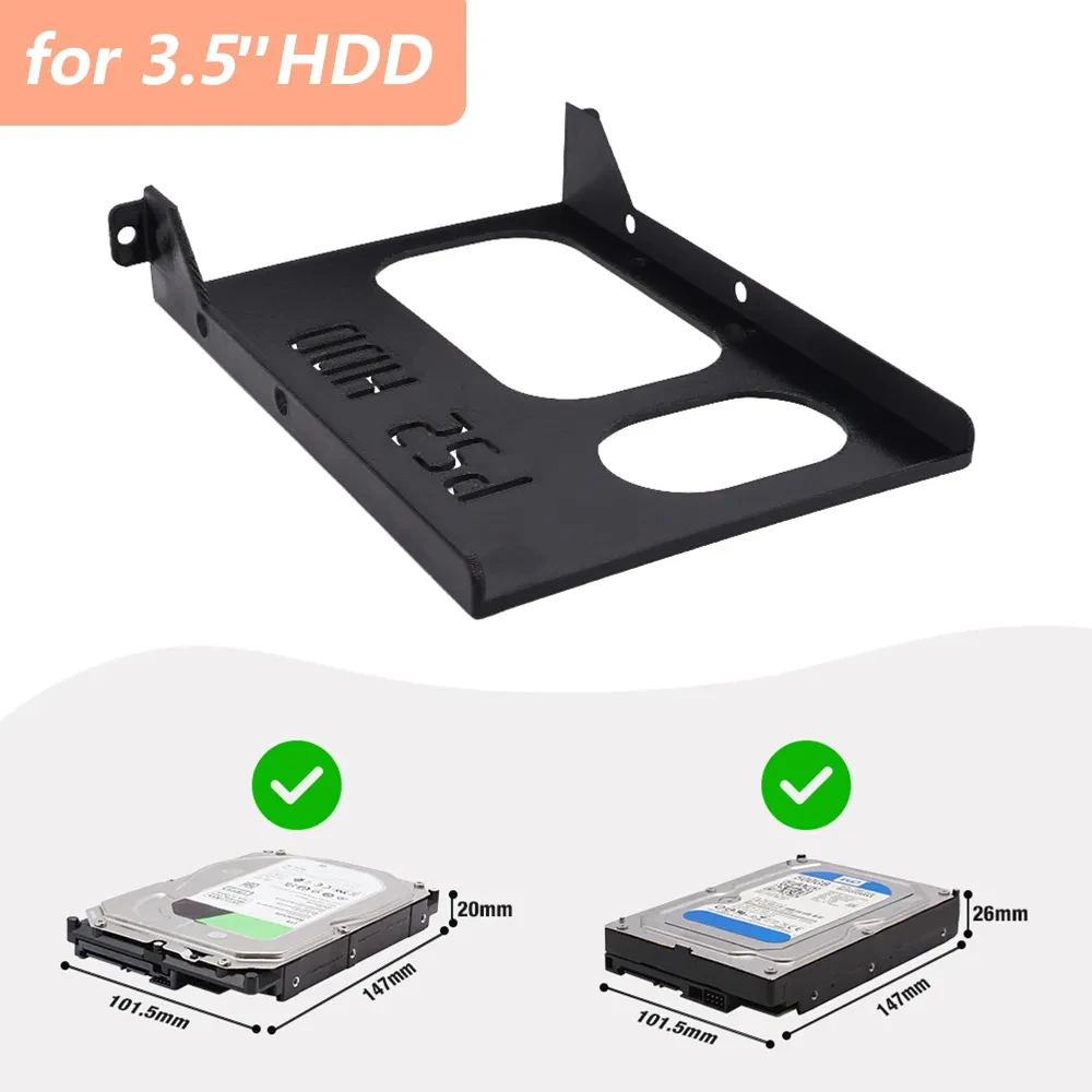 

2.5 3.5 Inch Hard Drive Bracket SATA HDD SSD 3D Printed Bracket For PlayStation 2 PS2 SCPH-30000 and SCPH-50000 Console