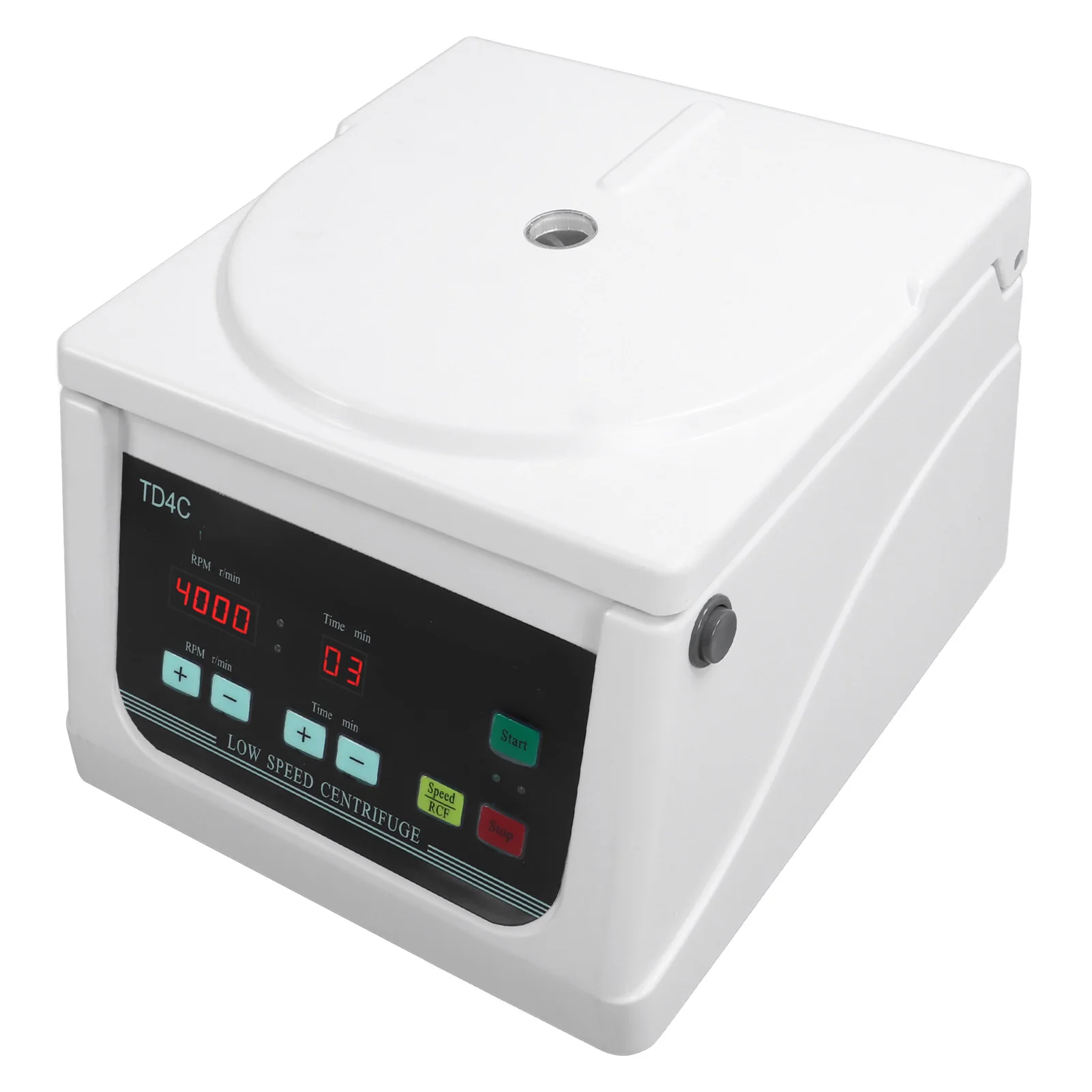 Desktop Centrifuge Machine 2200xg 4000r/min LCD Screen Laboratory Benchtop Centrifuge with Timer for Blood Beauty