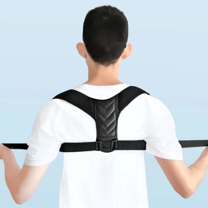 Back Posture Correction Belt Hunchback Prevention Correction of Sitting Posture Unisex Breathable Body Shaping Support Braces 4