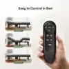 MS01 Twin XL Adjustable Bed Base Frame, 4 Ports USB A&C Adjustable Bed Base Wireless Remote Control Adjustable Bed 6