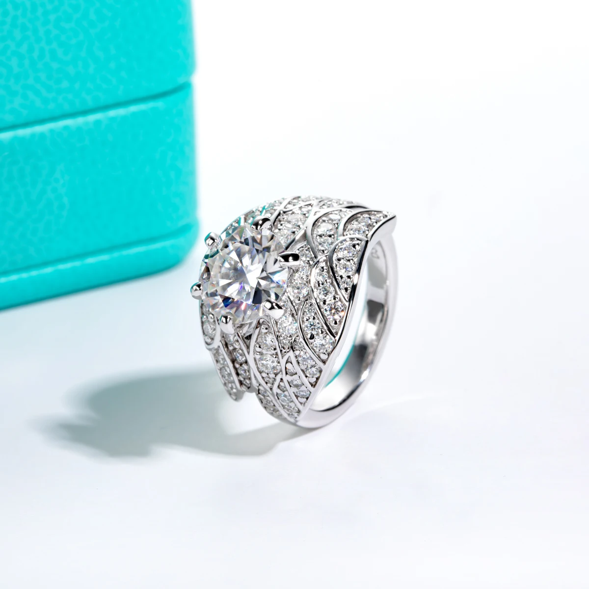 Engagement Ring Angel Wing