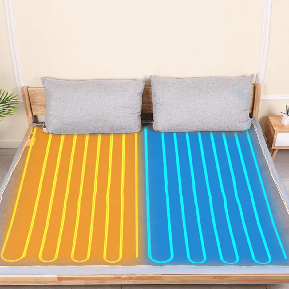 150cmx180cm Single Electric Blanket Pad Heating Bed Mat Winter Double Body  Warmer Thermostat Under Blankets Heater 220V EU Plug