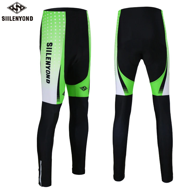 SIILENYOND pantalones de ciclismo para hombre, deportiva profesional, para primavera y otoño|Mallas ciclismo| -