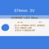 100% New 10pcs/Kit 3V LED Strips for 58 TV JS D JP58DM 051EC 00605 R72 58D04 005 57514 1T 60034 10P 575141T 60034 10P D58 M30 3