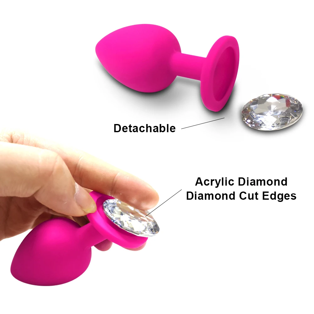 Mini plug anal en silicone souple, masseur de prostate, produit gay, mini plug érotique, balle anale vibrante, jouet sexuel vibrant_voghion.com