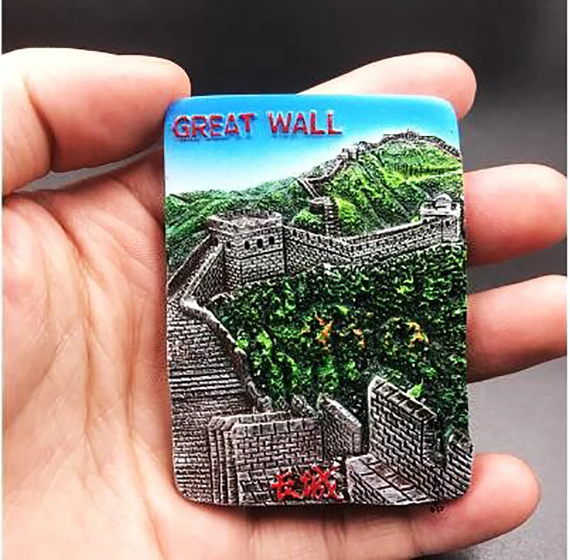 Calamita Frigorifero 3D Pechino – Souvenir Viaggio In Resina, 7x5 Cm, Magnete Per Cucina, Regalo Turistico Cina - 4