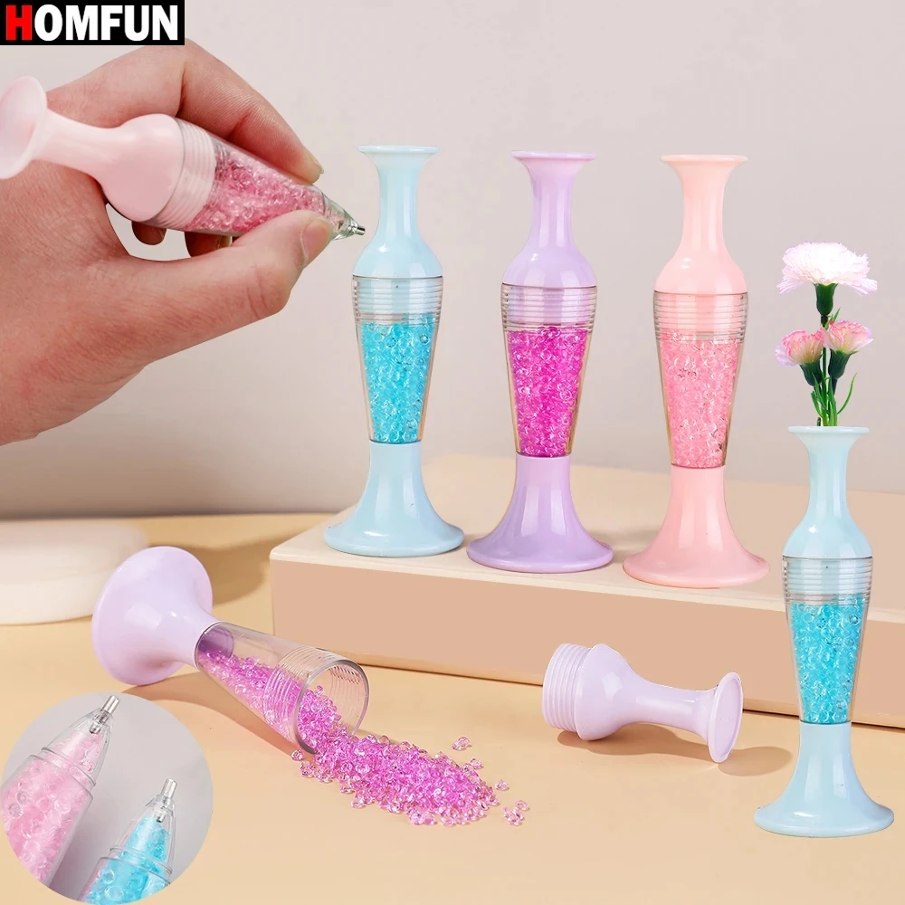 6 Pièces Stylo Perforateur à Pointe Colorée Rouleau De Peinture Diaman