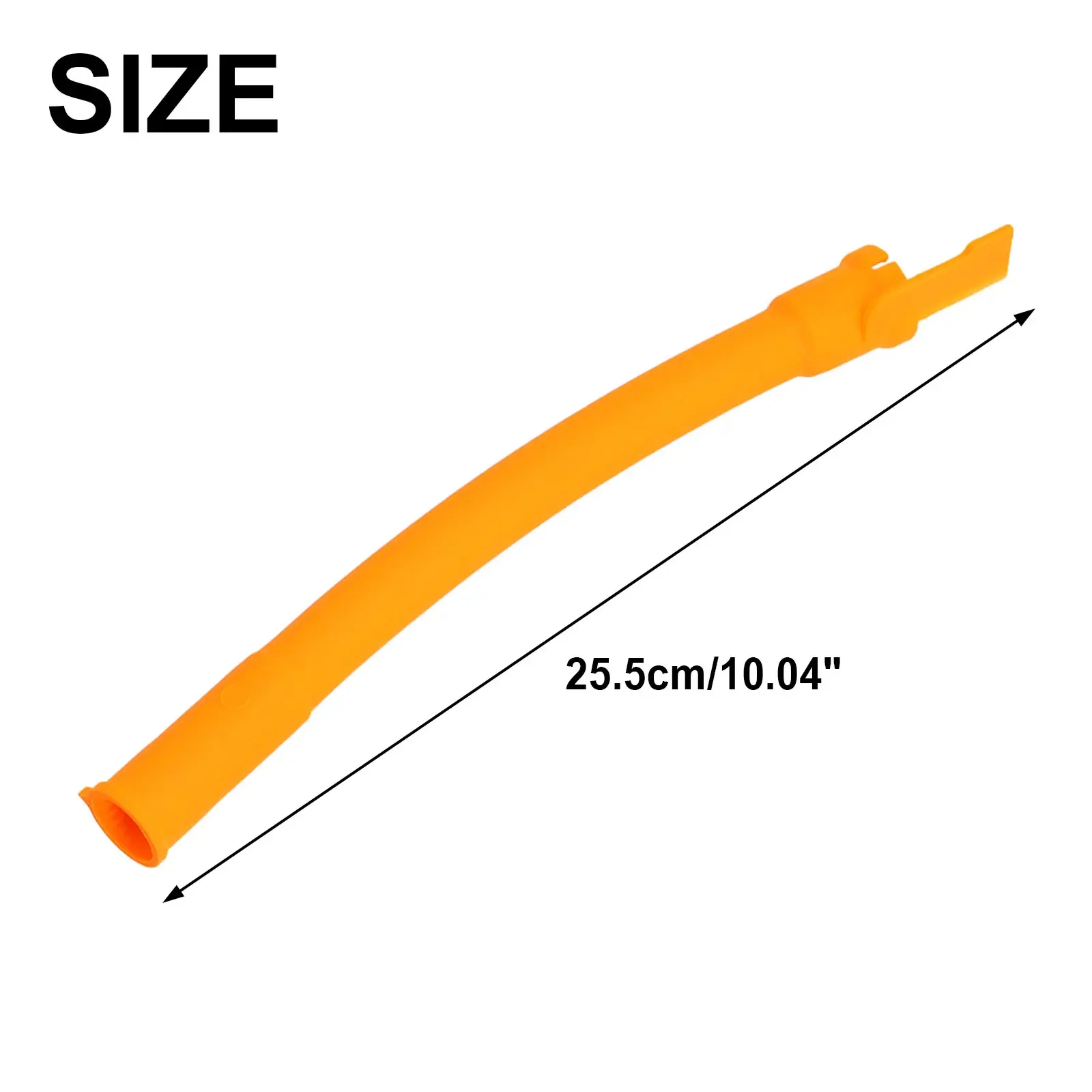 Guide De Jauge D'huile EVGATSAUTO - Référence 038103663 - Compatible Seat - Plastique Orange