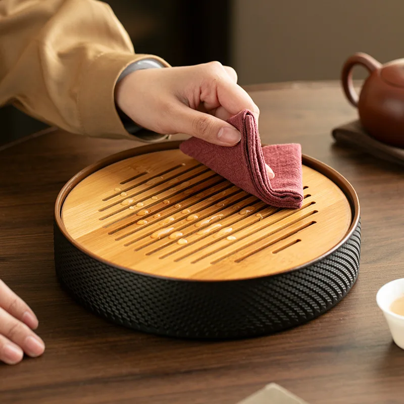 Zen ramie tea towel tea table absorbent towel tea table rag kung fu teapot mat coaster tea set accessories pot towel