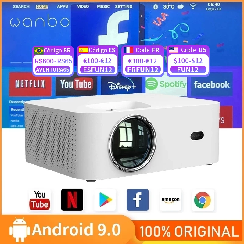 Global Wanbo X1 Max Projector - ElCuponeador