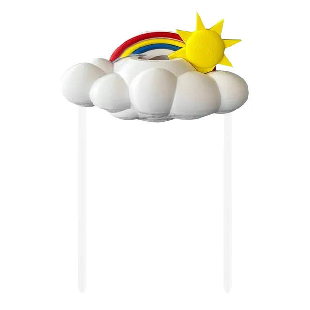 Öntöző Szerszám, Deformált Kerti Dísz Tartó Rudakkal Virágnövények Víz Sprinkler Felhő Öntőkészítő Berendezés - Image 3