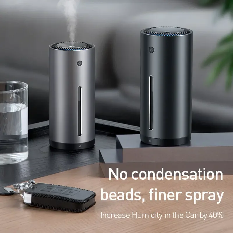 Air Humidifier Home Office Car Air Purifier Aromatic Essential Oil Diffuser Nano Spray Silent Cleaning Care