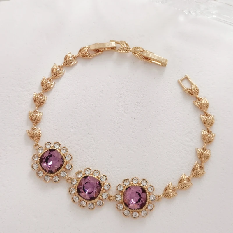 Trending Jewelry 2022 Luxurious Square Designer Women Bracelets made