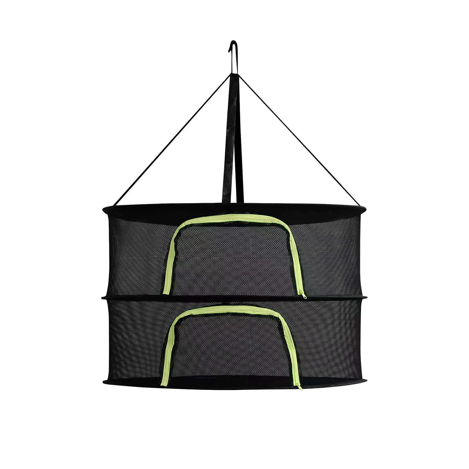 Multifunctional Portable Foldable Muti-layer Hanging Drying Net for Dry Goods Vegetable Fruit Herbs Clothing Non-toxic Polyester 4