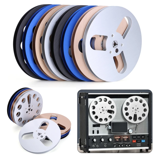 3/11 Hole Blank Tape Reel Bending-resistance 7inch Empty Aluminum Disc  Wear-resistant 1/4 Accessories for Studer ReVox/TEAC/BASF
