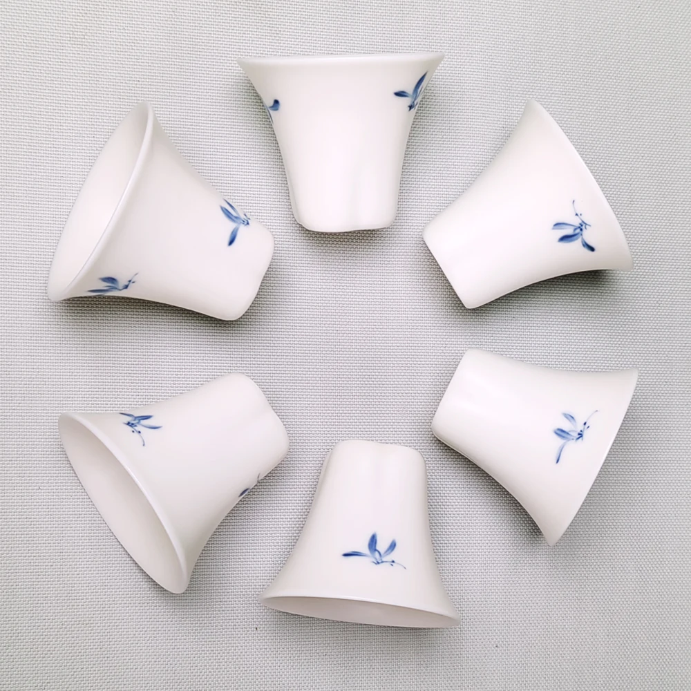 Ceramic 50ml Teacup Chinese Kung Fu Tea Cup 1Pc Porcelain Tea Set Water Mug Drinking Travel Drinkware cup
