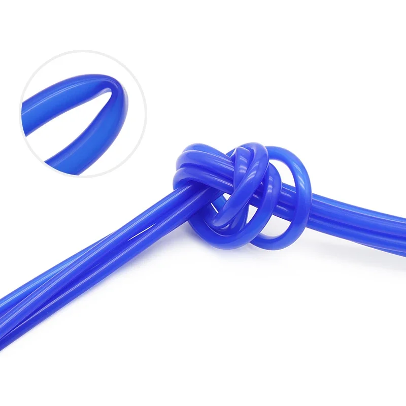 1/3/5/10M Blue Food Grade Silicone Tube ID 0.5mm ~ 32mm Tasteless Flexible Garden Rubber Hose Aquarium Soft Tubing Silicone Pipe silicone tube,rubber hose,rubber tube,rubber tubing