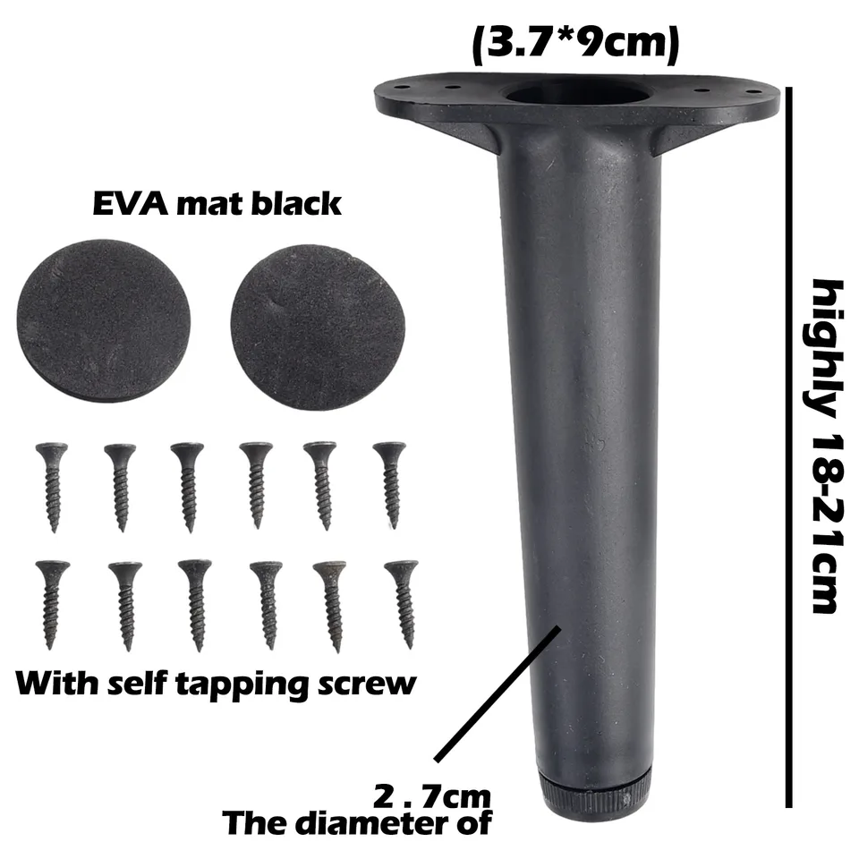 Patas Ajustables Para Cama – 18-32 Cm De Altura, Soporte De Acero Para 450 Kg, Fáciles De Instalar
