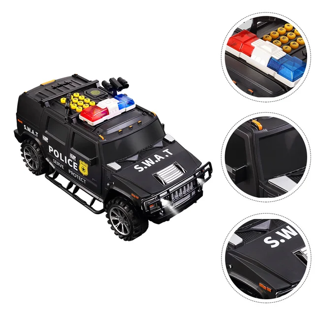 Cash Truck Piggy Bank Gyerek Gyerekek Autójátékok Betétdobozok Oktatási Digitális Érme Bankok Rendőrségi Valuta