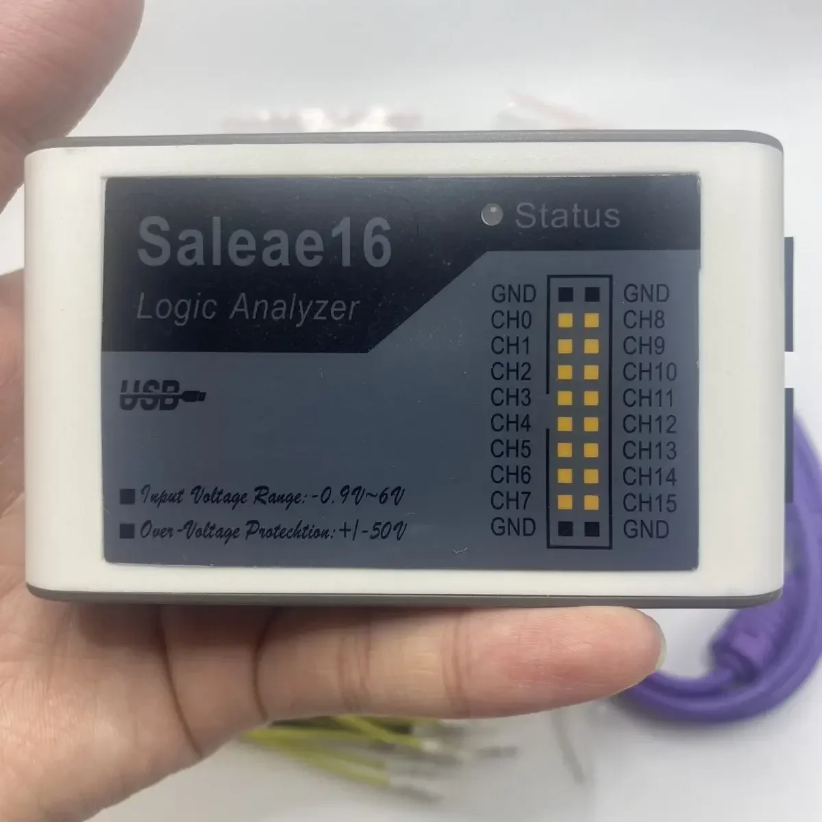 로직 분석기 ae logic16 채널 8채널 FPGA 디버깅 100M 디지털 신호 오실로스코프