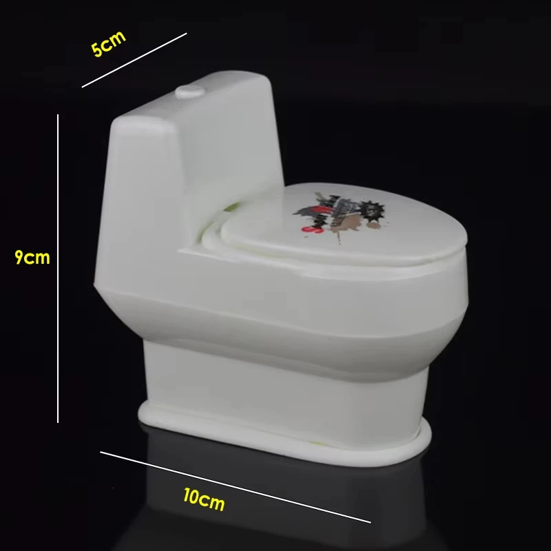 Novel Interesting Poop Spray Prank Toy Joke Cary Toys Mini Sprinkler Toilet Spray Gun Simulation Toilet Toy for Children 1PC