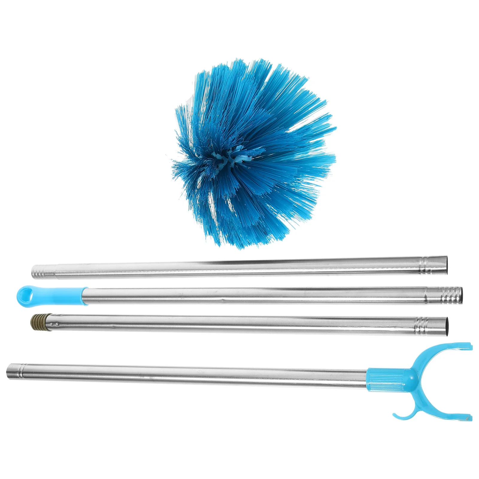 

Outdoor Spider Web Remover Telescopic Dust Brush Window Cleaner Extended Duster