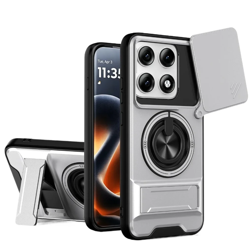 Magnetic Ring Holder Protective Case