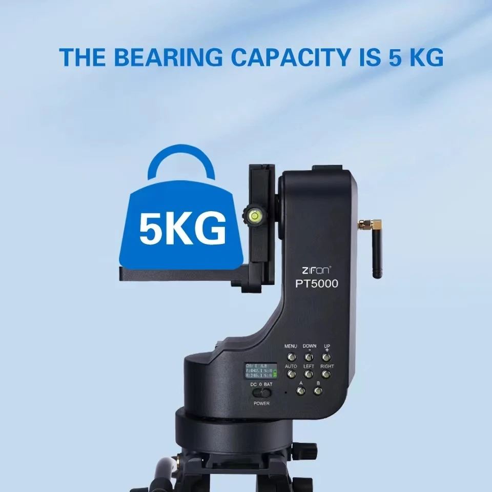 ZIFON PT5000 Wireless Remote Control Motorized Pan Tilt Panoramic