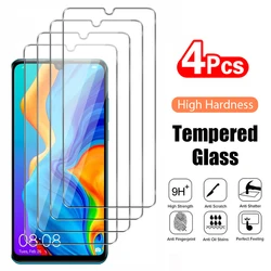 4PCS Premium Tempered Glass Screen Protector Set - 4 Pieces (Huawei P40 Lite E)