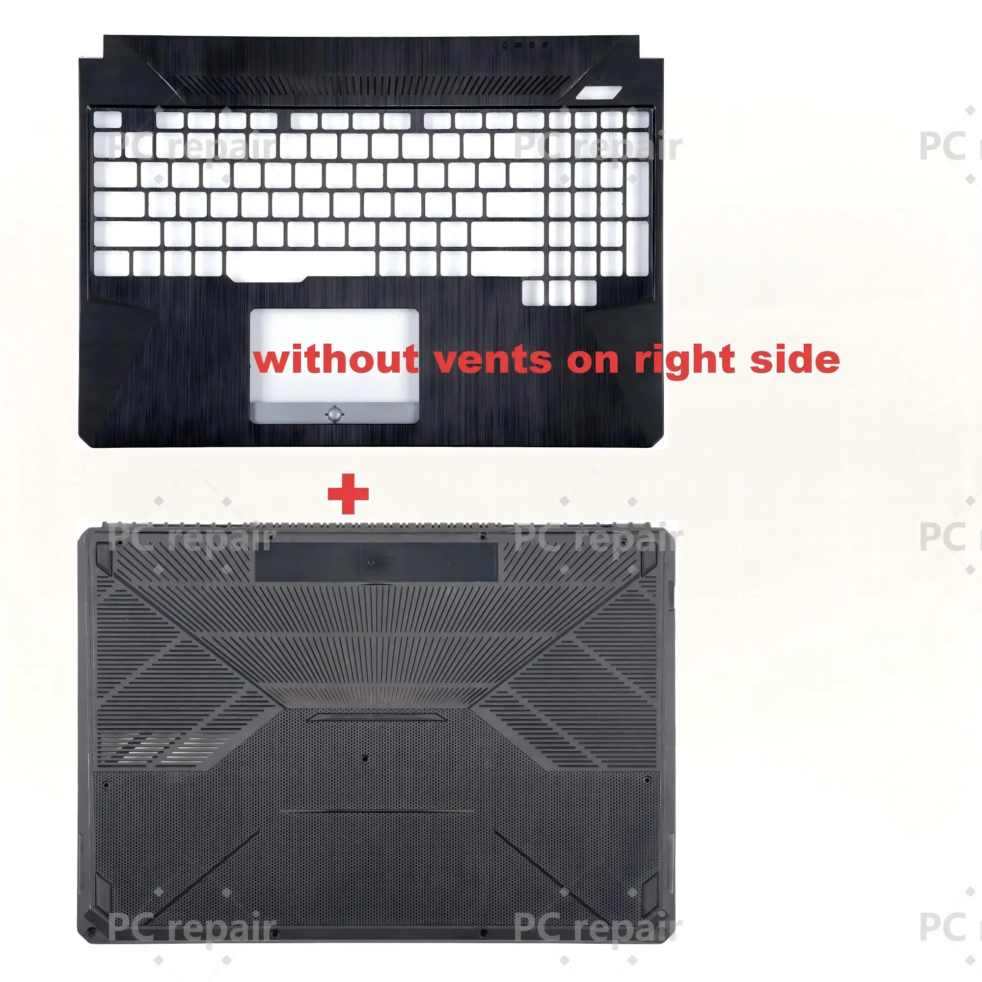 Durable 15.6 Protective Laptop Back Cover/Bezel/Hinges