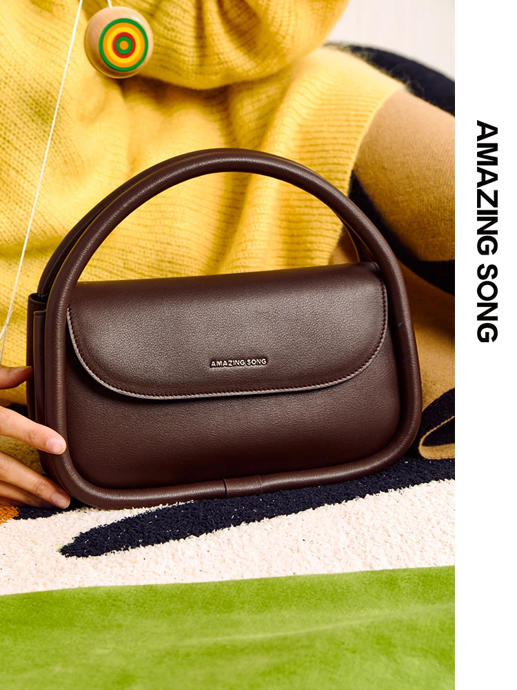 Amazing Song Soft Bag Large Size Female Handbag Simple Chic Design Single Shoulder Bag