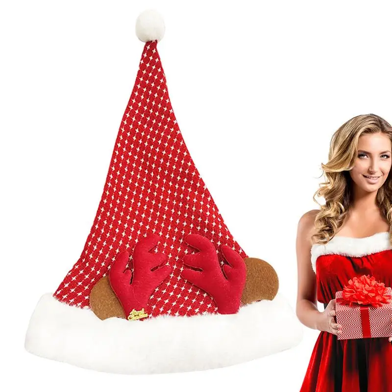 

Christmas Decoration Sequin Hats For Adults Kids Christmas Santa Hat Caps Christmas New Year Festival Holiday Party Supplies