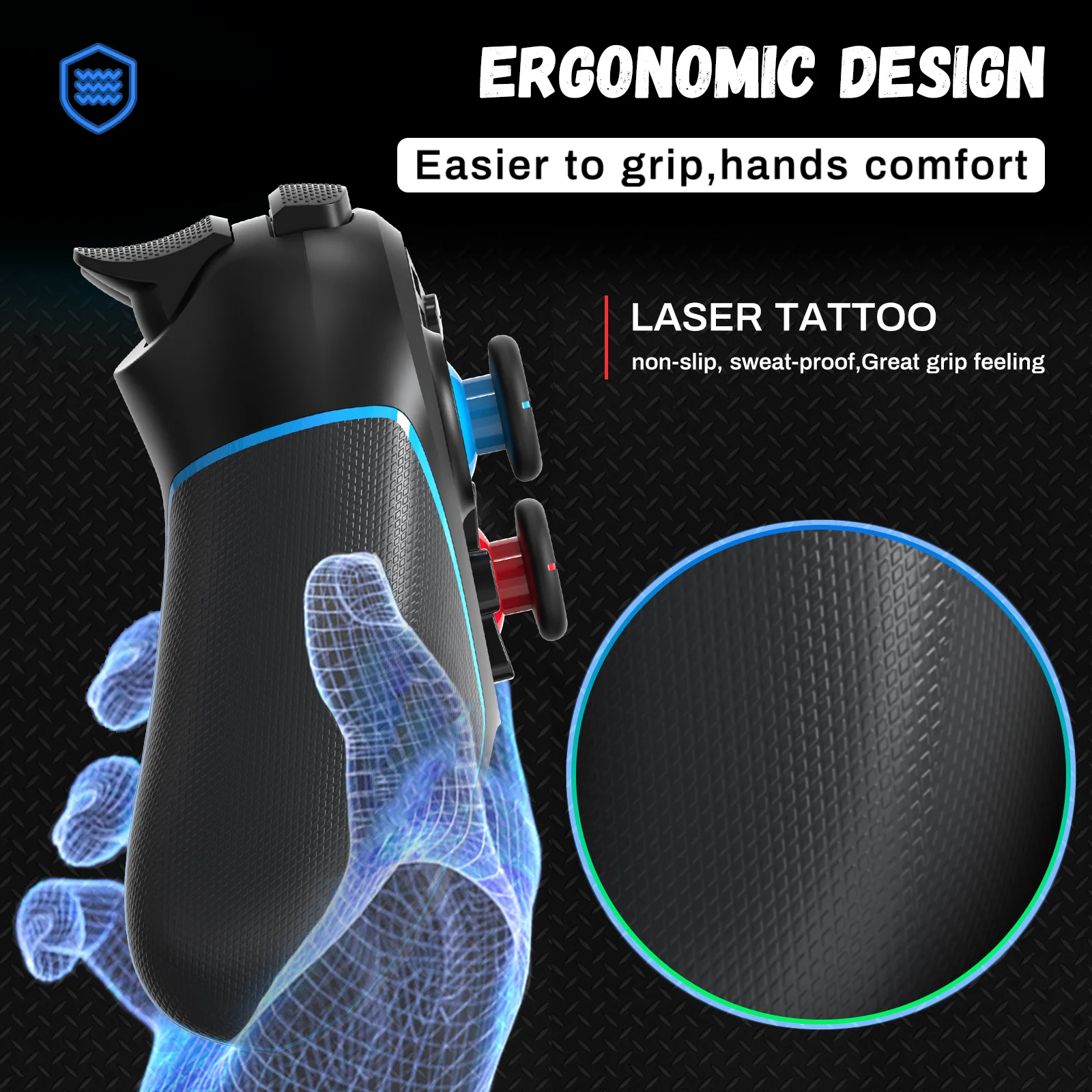 무선 블루투스 게임 패드 컨트롤러 조이스틱, 닌텐도 스위치, OLED, 라이트, PC 게임 콘솔용, 홀 효과 선형 조이스틱