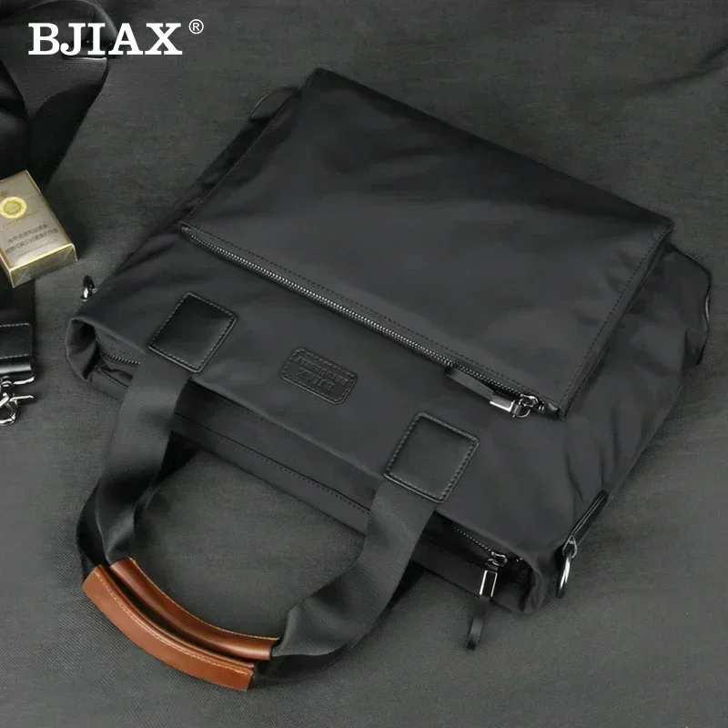 파우치 최신형 BJIAX 남성 비즈니스 캐주얼 가방, 내구성 있는 나일론 옥스포드 천 소재, 다용도 크로스바디 및 서류 보관에 적합한 신상품 파우치 최신형 BJIAX 남성 비즈니스 캐주얼 가방, 내구성 있는 나일론 옥스포드 천 소재, 다용도 크로스바디 및 서류 보관에 적합한 신상품