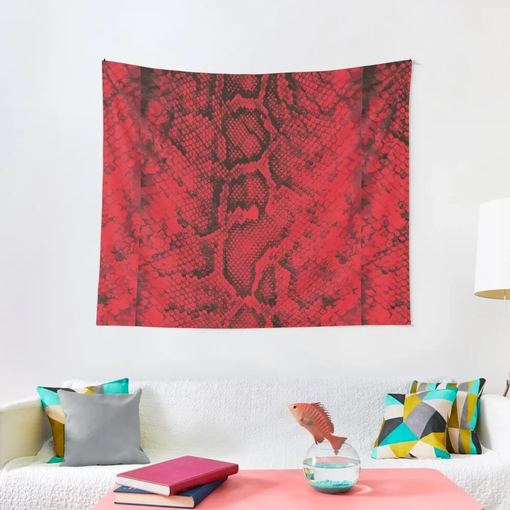 

Red Snakeskin Tapestry Room Ornaments Home Decoration Room Decor Aesthetic Bedroom Organization And Decoration Tapestry