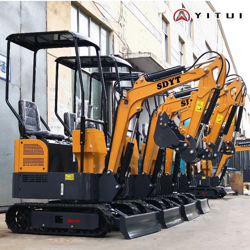 YITUI 1.5 Ton Mini Excavator, Customized Variety, EPA Euro 5 Certified, Multiple Attachments for Farms - Image 6