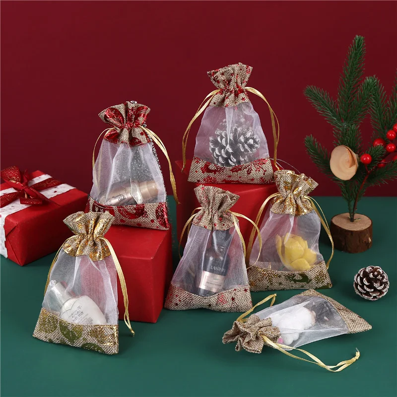 50 Sacchetti Regalo In Organza Rosa Con Coulisse – 17x23 Cm – Per Bomboniere, Caramelle, Gioielli - 3