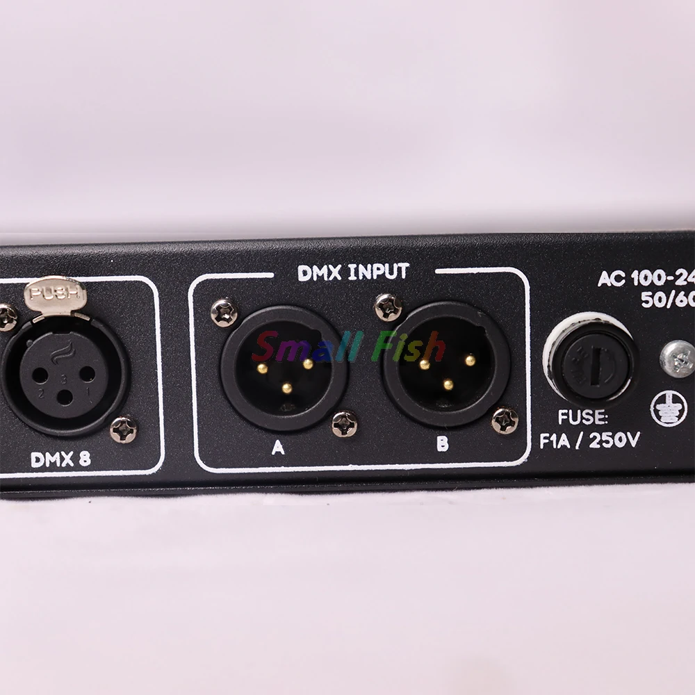Artnet-出力コンバーターdmx制御,8ポート,4096チャンネル