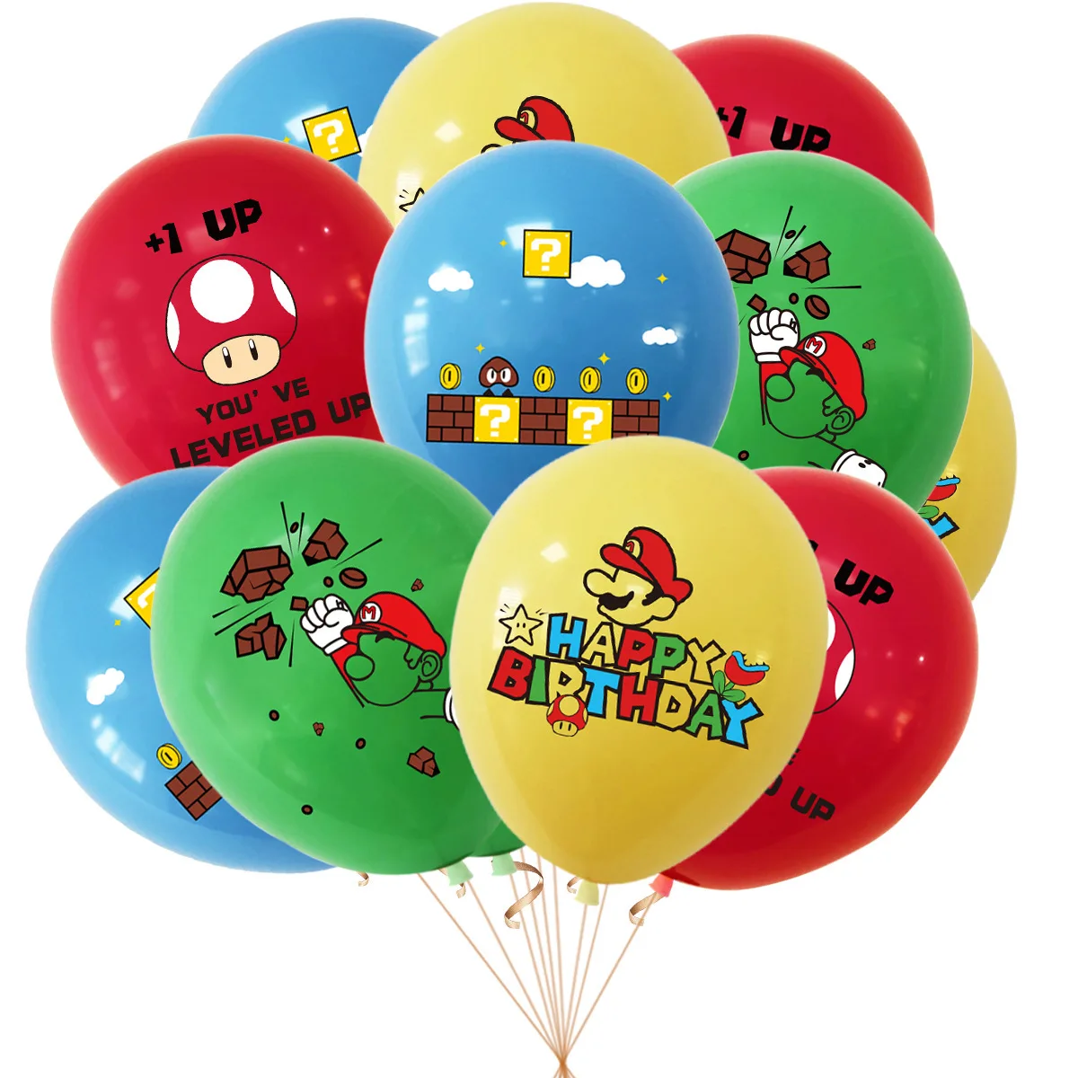 New Super Mario Brothers Birthday Party Decoration Stoviglie Tazza Tovaglia Palloncino Sfondo Bambini Baby Shower Party Supplies