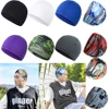 Men Cycling Cap Cooling Skull Beanie Cap Breathable Sweat Adsorption Cycling Helmet Running Quick Dry Hat Elastic Sunscreen Cap 1